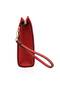 Women's Star Embroidered Portfolio Handbag Stylish Clutch Bag with Wrist Strap - 5