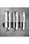 Rulopak 3-Tier t Drawer Stainless Liquid Soap Dispenser and Shampoo Dispenser - 2