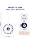 ® Evil Eye Hanging Handmade Blue Charm Wall Ornament Amulet Macramé Toran Resin Evil Eye Ausp - 7