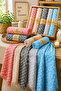 Stylish Tablecloth Gingham Picnic Cloth Tablecloth 130X170 cm Blue - 2