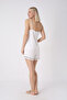 Thin Strap Basic Women's Shorts Pajama Set - 3