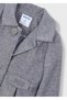 Wool Blend Girls' Long Cashmere Coat 4413 - 6