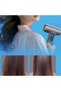 Wireless hair dryer, portable hair dryer with LED display, 100,000 RPM, 18W fast charging, 200W power delivery, 15600mAh battery, white. - 5