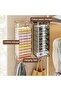 2 Transparent Underwear Storage Boxes - Wall-Mounted Wardrobe Organizer - Suitable for Bedrooms and Bathrooms - Multifunctional with Lid - 3