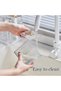Transparent cotton pad storage box, cotton pad box lid, cosmetic storage box, cotton swab holder, bathroom, toilet, bedroom (transparent, 2-pack) - 4