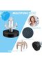 set of 16 height-adjustable leveling feet - M6 thread - suitable for heavy furniture - with T-nuts - suitable for tables and chairs - protects floors - 3