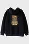 I Knocked the Tree Black Hoodie
