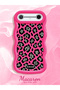 Tecno Spark Slim/Pova Slim Compatible Wavy Frame Leopard Print High Quality Silicone Case