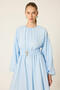 Belted Dress with Brooch Detail - 2
