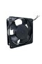 AC Axial Cooling Blower Exhaust Rotary Fan (12x12x3.8cm) Black, 12 cm - 3