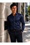 Satin Look Men's Shirt Long Sleeve Slim Fit Classic - 3