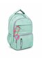 Water Resistant Five Compartment Trendy Fabric School and Daily Backpack Travel Bag - 6