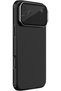 CamShield Prop Transparent Lens Guard Edition Case for iPhone 17 Pro Max – Clear Dual-Shell Armor with Flip-Style Camera Cover, Hidden Kickstand & Full Drop Protection – Transparent Black - 2
