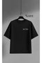 Guns N' Roses Printed Oversize Unisex Black T-Shirt - 100% Cotton Music & Rock Design Crew Neck Tee - 2