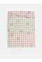 Rmz Gi̇yi̇m Farkiyla Floral Embroidered Gingham Double Duvet Cover Set - 2