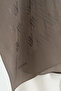 Logo Pattern Naia Cotton Shawl - Light Brown - 4