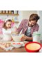 Silicone Cake Pan 20 cm 2-Piece - Round Baking Pan for Layered Cakes - Reusable and Non-Stick - Cheesecakes and Rainbow Cakes - 3