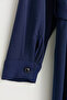 Comfortable Fit Modal Dress - Navy Blue - 6