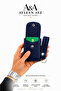 Viral Vegan Leather Card Holder Wallet & Keychain Set |   Cash Money Box with Gift Box - 3
