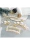 Large Pearl Hair Clip Set (4 pieces) - Luxurious hair clips suitable for both thick and thin hair. - 3