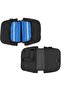 Bicycle frame bag with phone holder, waterproof front tube storage bag, cycling bag with reflective trim accessories - 5