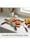 Kitchen Knife Set 3 Piece for Home Kitchen Cooking and Meal Prep, Professional Chef Knife Set for Home Cooks and Culinary Enthusiasts - 3