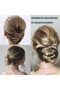 16-piece side comb with metal fork clip pins, suitable for women's hairstyling tools and accessories, approx. 8.9*5CM - 2