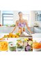 Portable Blender - 380ml Rechargeable Smoothie Maker with 8 Blades for Smoothies, Baby Food, and Sports - 5