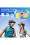 Smart Camera Glasses, Outdoor Sports Glasses, HD Video Recording, Cycling Sunglasses, Wearable Audio and Wireless Camera, Unisex, White - 2