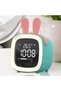 Child Sleep Training Wake Alarm Night Light Cute Bedroom Table Clock With Soft Glow Portable Wake Up Clock For Boys Girls Nightstand Children's Room - 2
