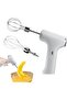 Electric hand blender, adjustable speed, 3 speed settings - white