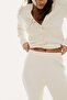 Flared rib-knit trousers - 2