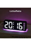 LED Digital Clock – Multifunctional alarm clock, date display, temperature display and backlight - 2