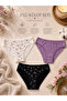 3-Pack Women's Panties Cotton Lycra Elastic