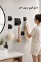 5 Pack 304 Stainless Steel Self Adhesive Wall Hooks Heavy Duty Waterproof Rustproof Bathroom Kitchen