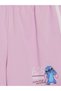 Two Mt Shop Quality Lcw Kids Lilac Stitch Printed Girls' Shorts - 4