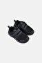 Kids Boy Wide Velcro Closure Outdoor Shoes, Black - 4