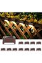 Solar - powered outdoor lights, 12 - pc staircase light, waterproof LED lights, for outdoor stairs, steps, fences, courtyards, terraces, drains,...