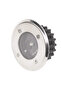 Solar-powered LED recessed ground lights, round, 85mm in diameter, recessed ground spotlights, 10 units per pack. - 4