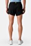 Men Sportswear Fit Running Shorts, Black - 5