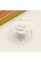 4 Pcs 41x34mm White Flower-Shaped Ceramic Drawer Knobs, Cute Rose Design Cabinet Dresser Door Decoration Handles - 5