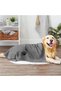 2-pack, pet towels, pet bathrobes, absorbent towels, suitable for cats and dogs, pet supplies, suitable for washing pets, gray, 50*100 cm - 4