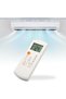 universal air conditioner remote control for brands such as Carrier, MrCool, FRIMEC, Olimpia Splendid, and ECOXTOSHIBA, for all R57 series and...