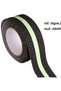5M X 5cm Green Fluorescent Anti-Slip Tape - Self-Adhesive Safety Tape - Glow in the Dark Tape for Indoor and Outdoor Use (1 Roll) - 5