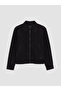Özmarka New Season Black Loose Fit Men's Jean Jacket - 4