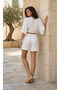 Bat Sleeve Tie-Down Resort Linen Set - 4