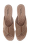 Ankle Elasticated Strap Open Toe Sandals - 6