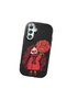 Samsung Galaxy M34 Compatible Case Camera Protective Black Silicone Couple Phone Case Girl Patterned - 3
