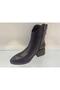 Genuine Leather Zippered Boots Women's Shoes - 3