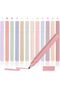 Cute Mechanical Pencil Set, 6PCS Pastel Mechanical Pencils 0.5 mm & 0.7mm & 0.9mm with 360PCS Leads,3PCS Erasers and 9PCS Eraser Refills, Aesthetic Mechanical Pencils for Girls Writing - 3